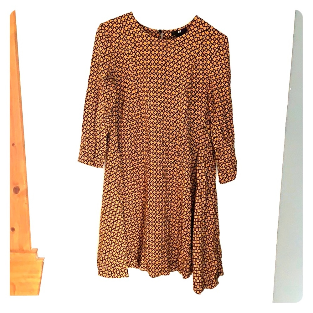 Boho knee length dress